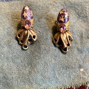 Amethyst earrings